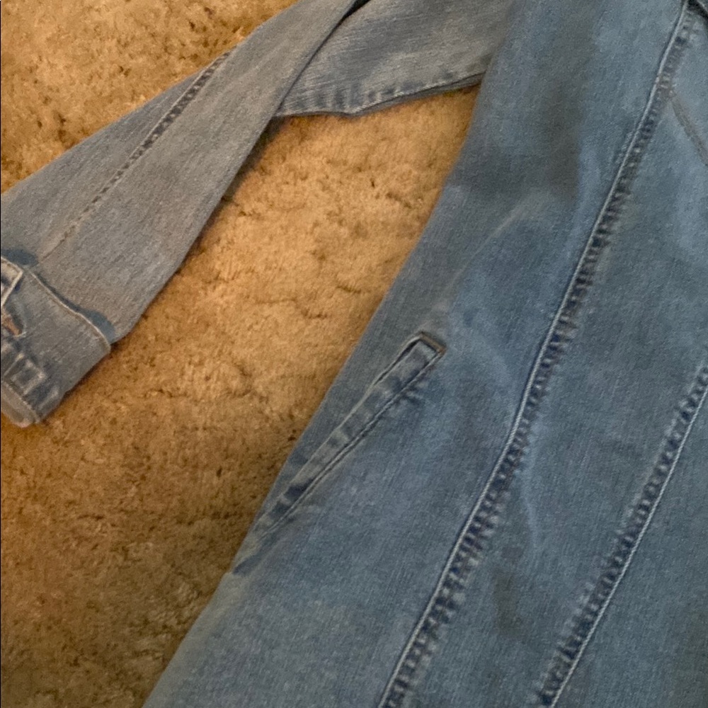 Women's Denim Jacket - Picture 3 of 5